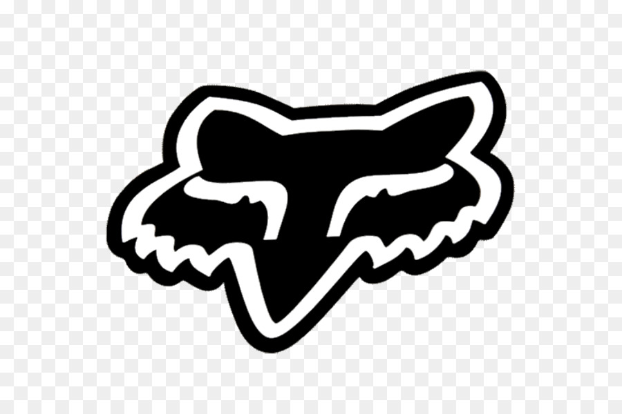 pic Fox Racing Logo Outline fox racing head white w black outline