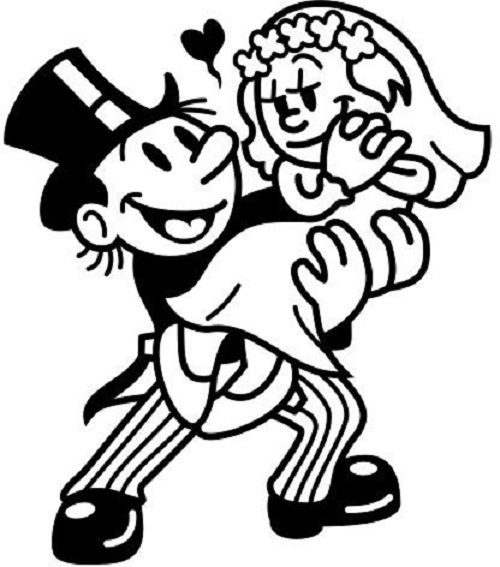 pix Free Black And White Wedding Clipart Images clipart library