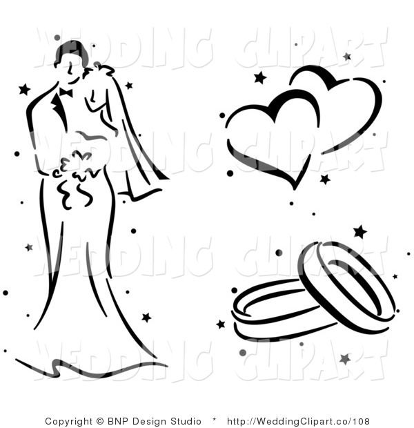 photo Free Black And White Wedding Clipart Images clipart panda free clipart images