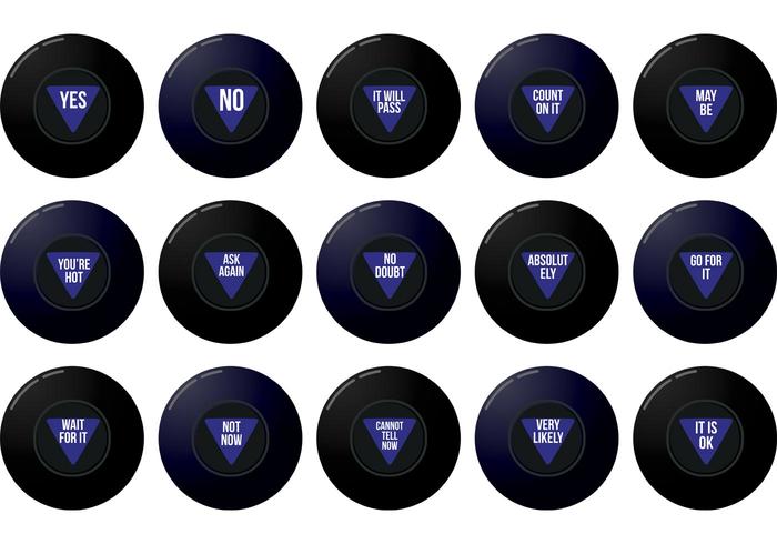photo Free Magic 8 Ball vectorstock