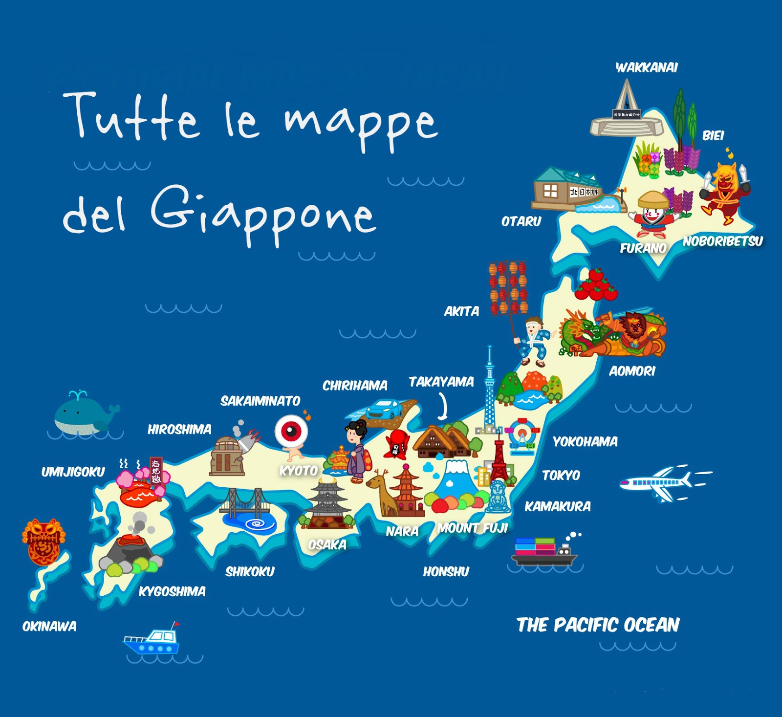 wallpapers Giappone Cartina mappa giappone cartina del giapppone