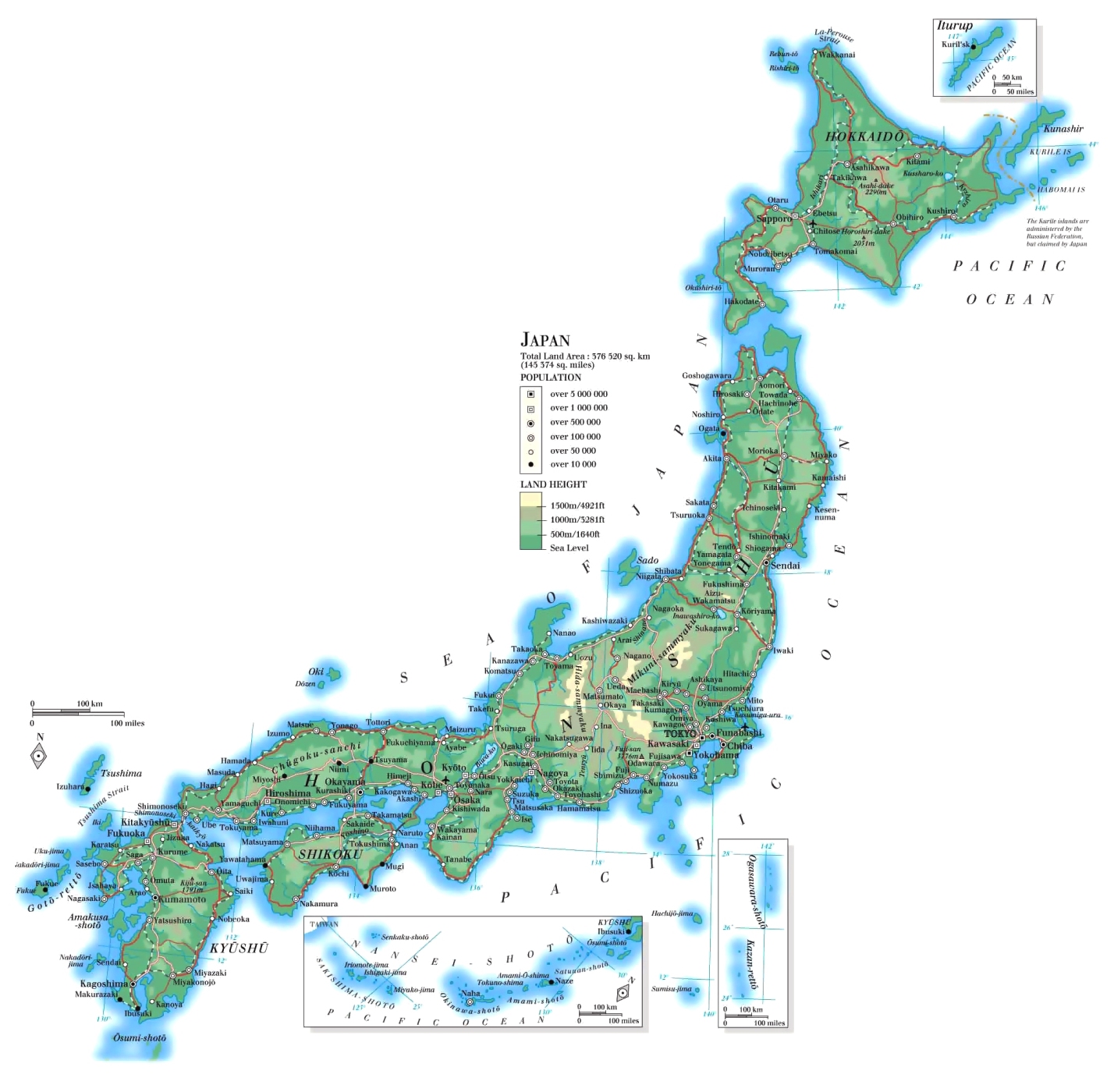 pic Giappone Cartina major ports of the world