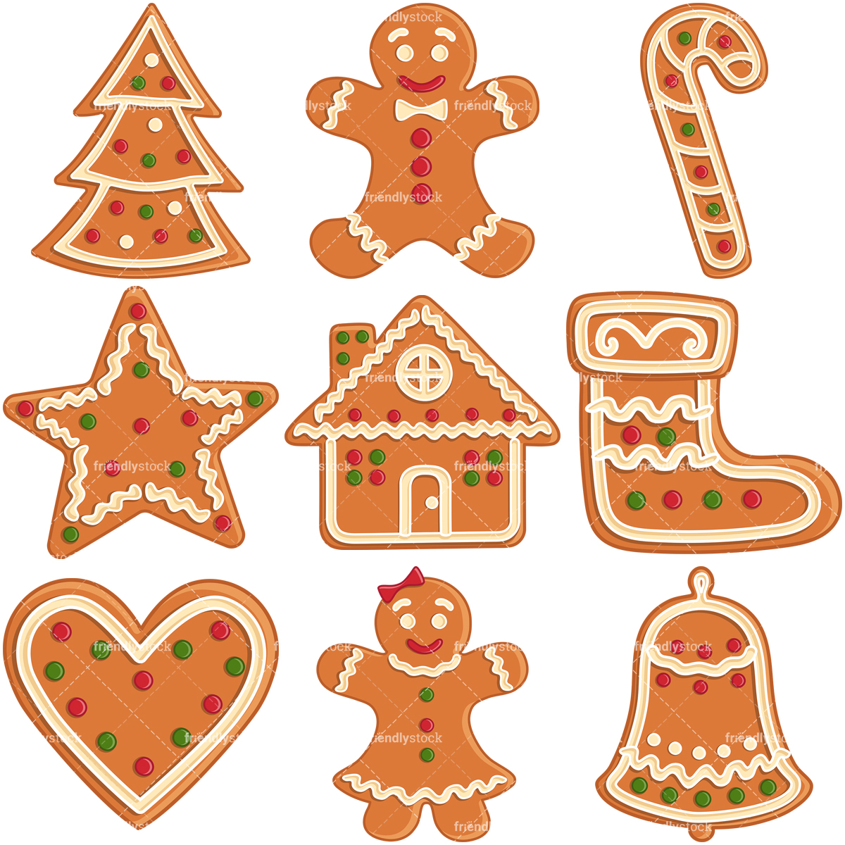 picture Gingerbread Cookies Png gingerbread cookies vector clipart collection friendlystock