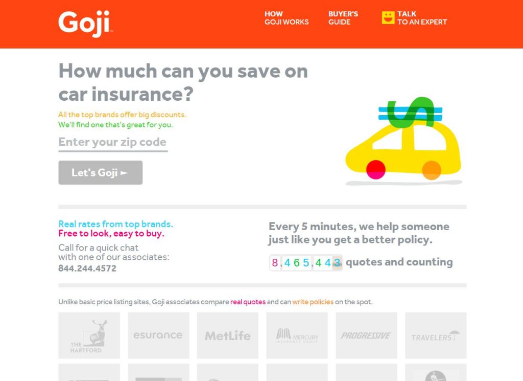 pix Goji Car Insurance there s something new about goji