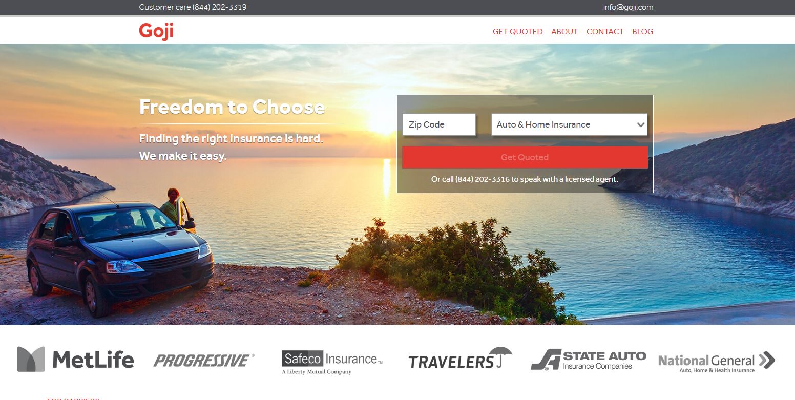 wallpapers Goji Car Insurance there s something new about goji