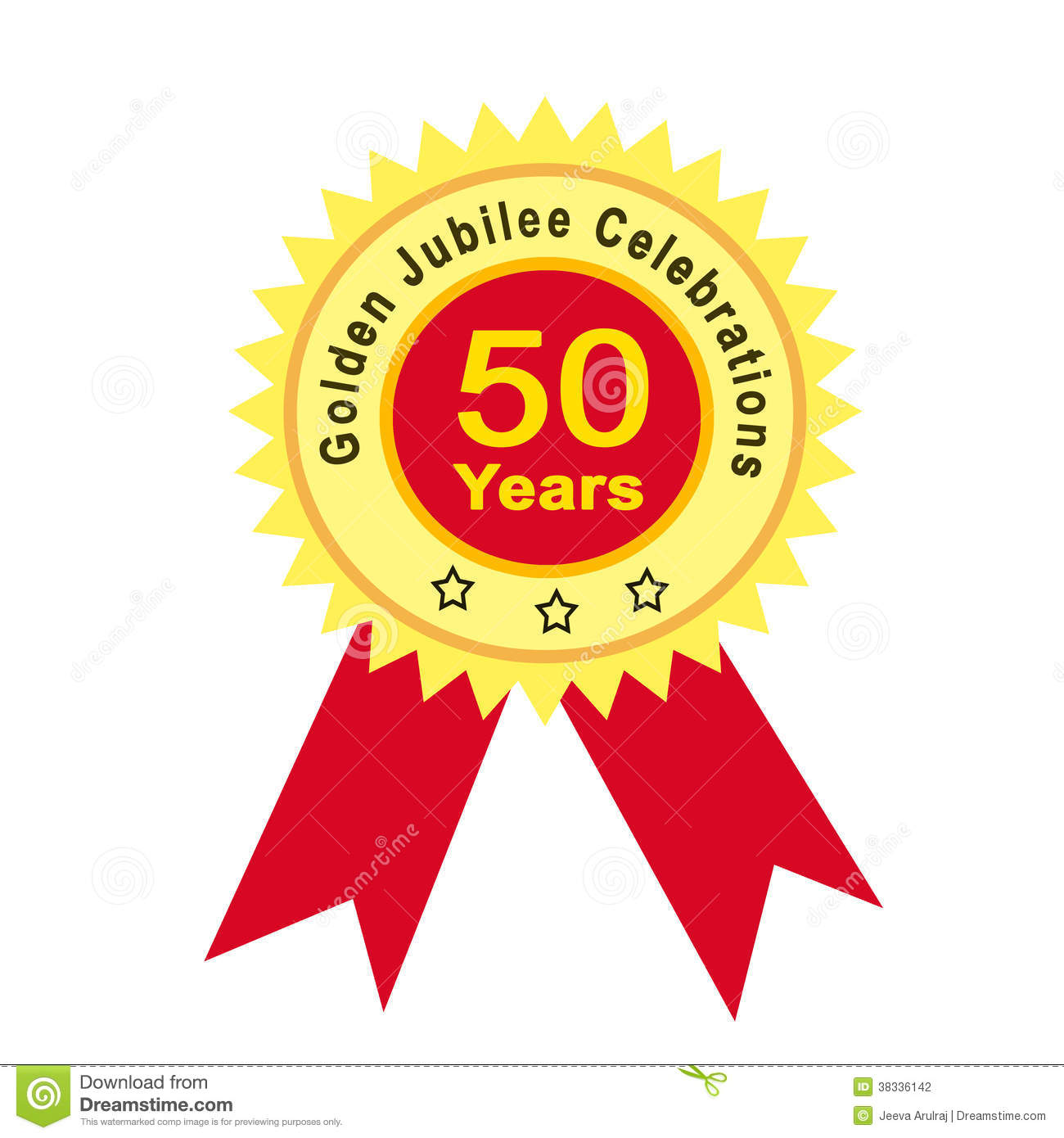 picture Golden Jubilee Year Logo dreamstime com