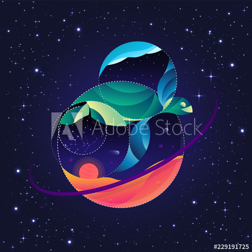 images Golden Ratio Turtle society6