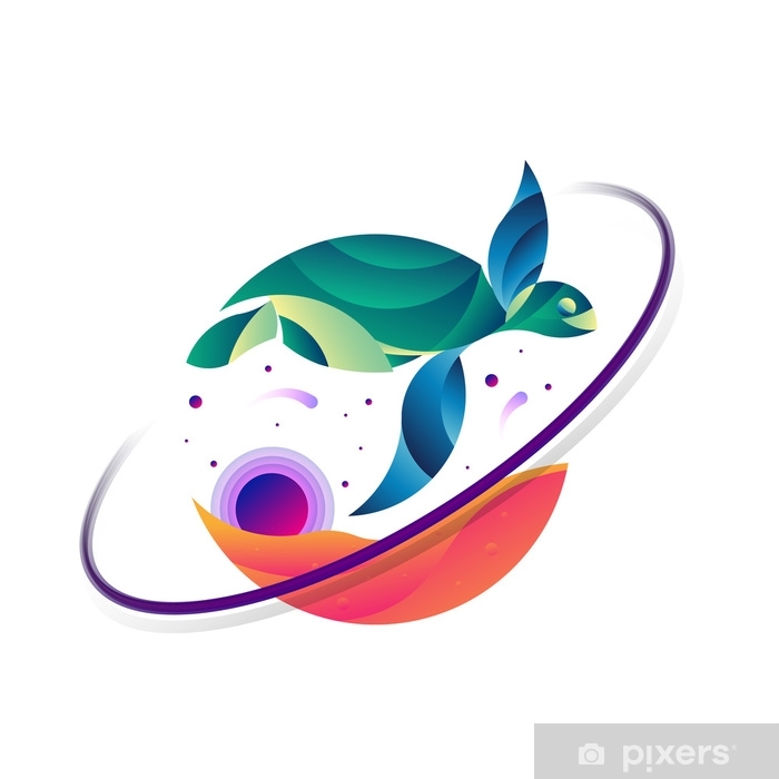 wallpapers Golden Ratio Turtle society6