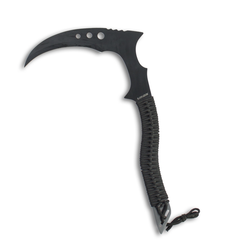 pix Grim Reaper Weapon black halloween grim reaper scythe sickle hand blade fancy dress accessory prop