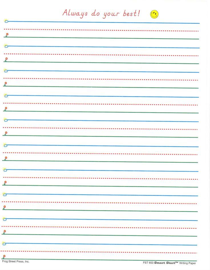 pics Handwriting Paper Clipart printable lined paper for 2nd grade