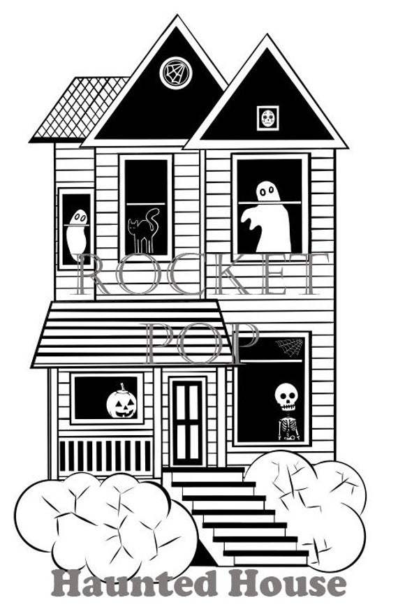 picture Haunted House Line Art https stock adobe com images line art design of haunted house victorian style happy halloween them for printing adult coloring and other design element vector illustration 288910791 start checkout 1 content id 288910791