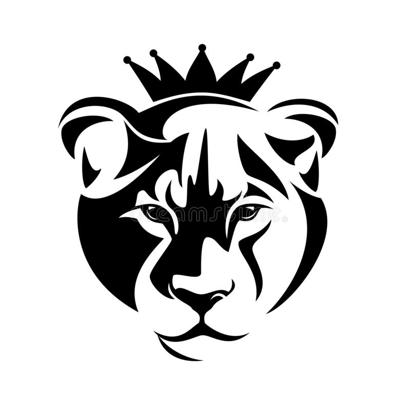 photo Head Lioness Silhouette https www canstockphoto com license 25580114