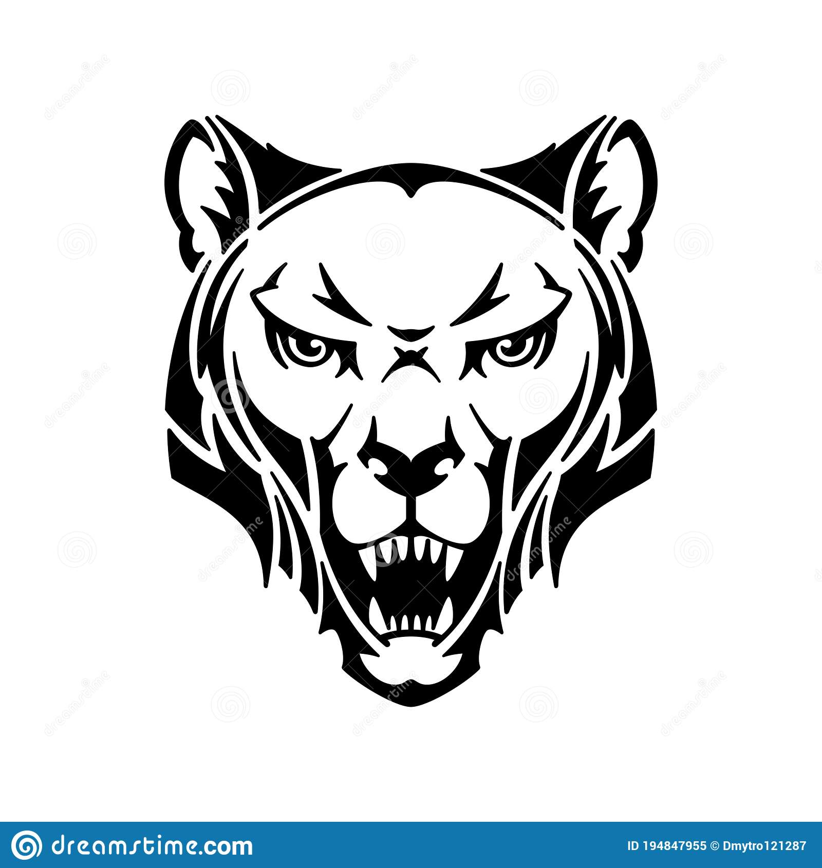 photo Head Lioness Silhouette https www shutterstock com image vector lioness silhouette 279191207