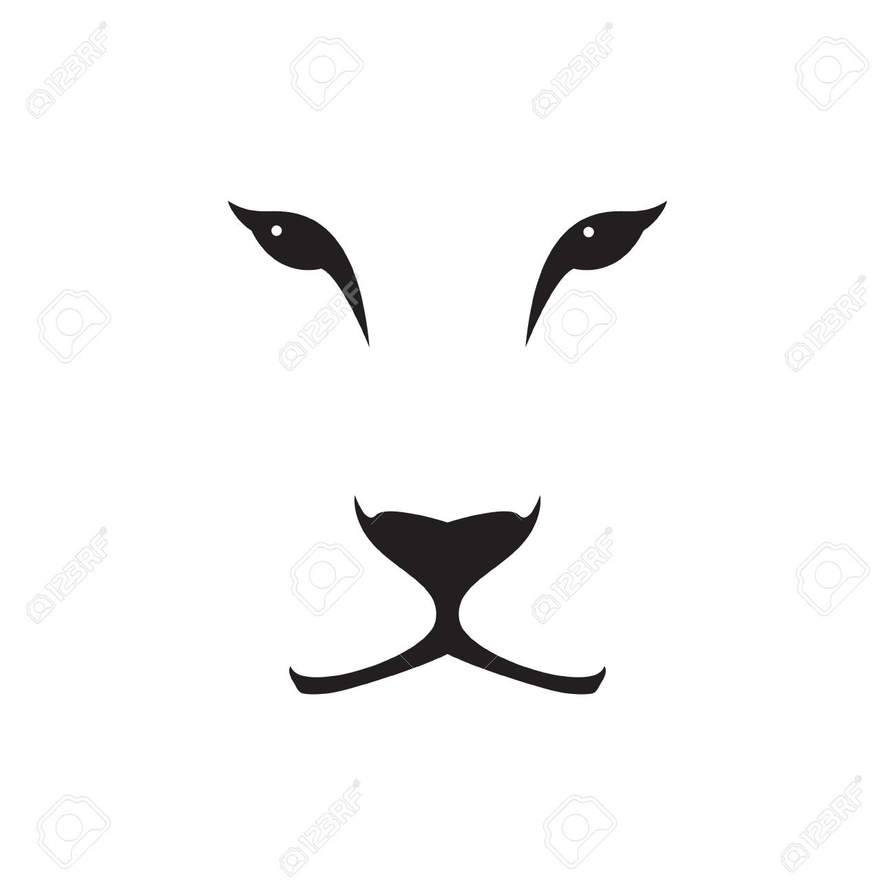 picture Head Lioness Silhouette https stock adobe com ee images modern black lioness logo 245693954 start checkout 1 content id 245693954