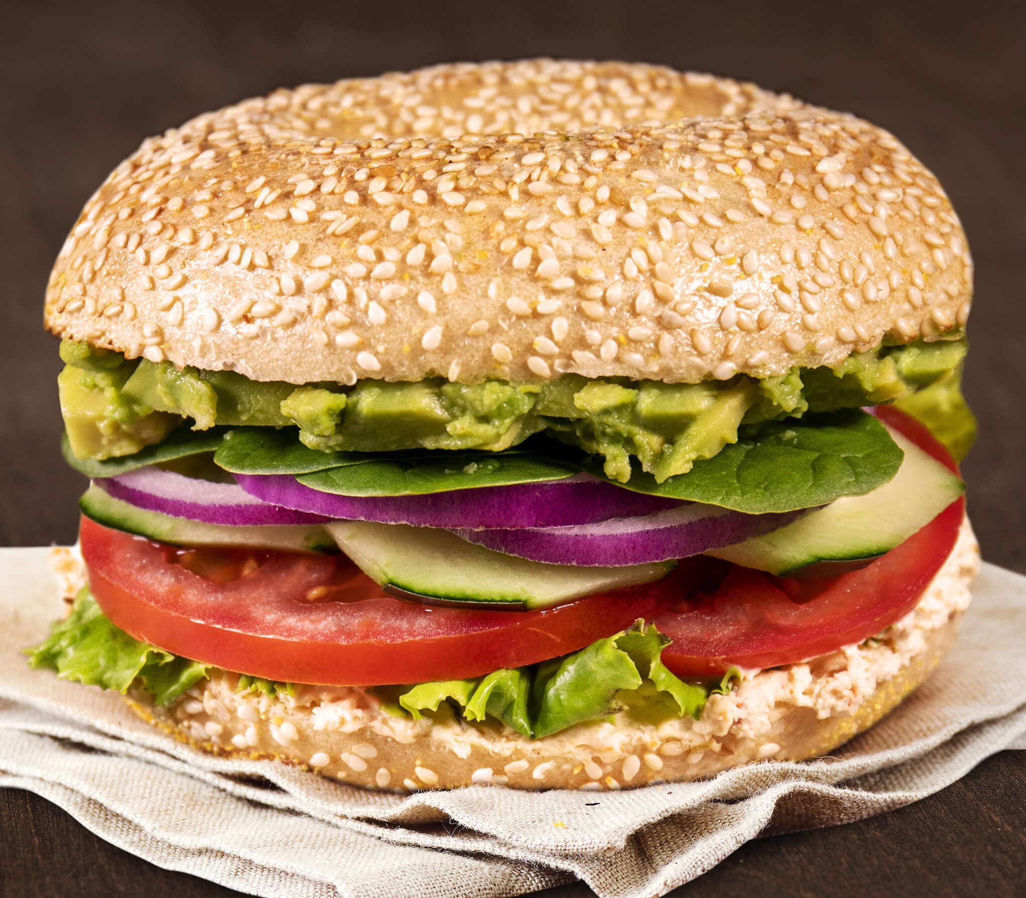 pix Healthiest Bagel At Einsteins einstein bros honey wheat bagel thin