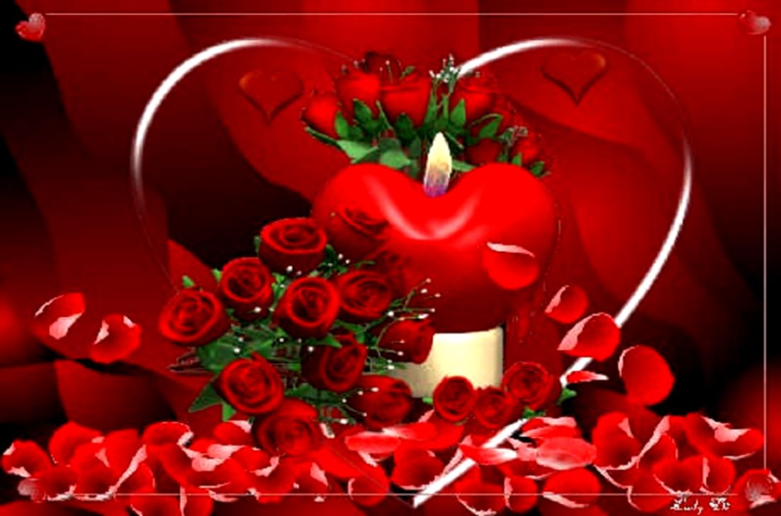 photo Heart Rose Love Pictures Download rose with heart wallpapers wallpaper cave