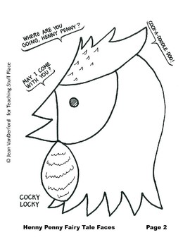 images Henny Penny Masks 9 henny penny ideas henny penny tree