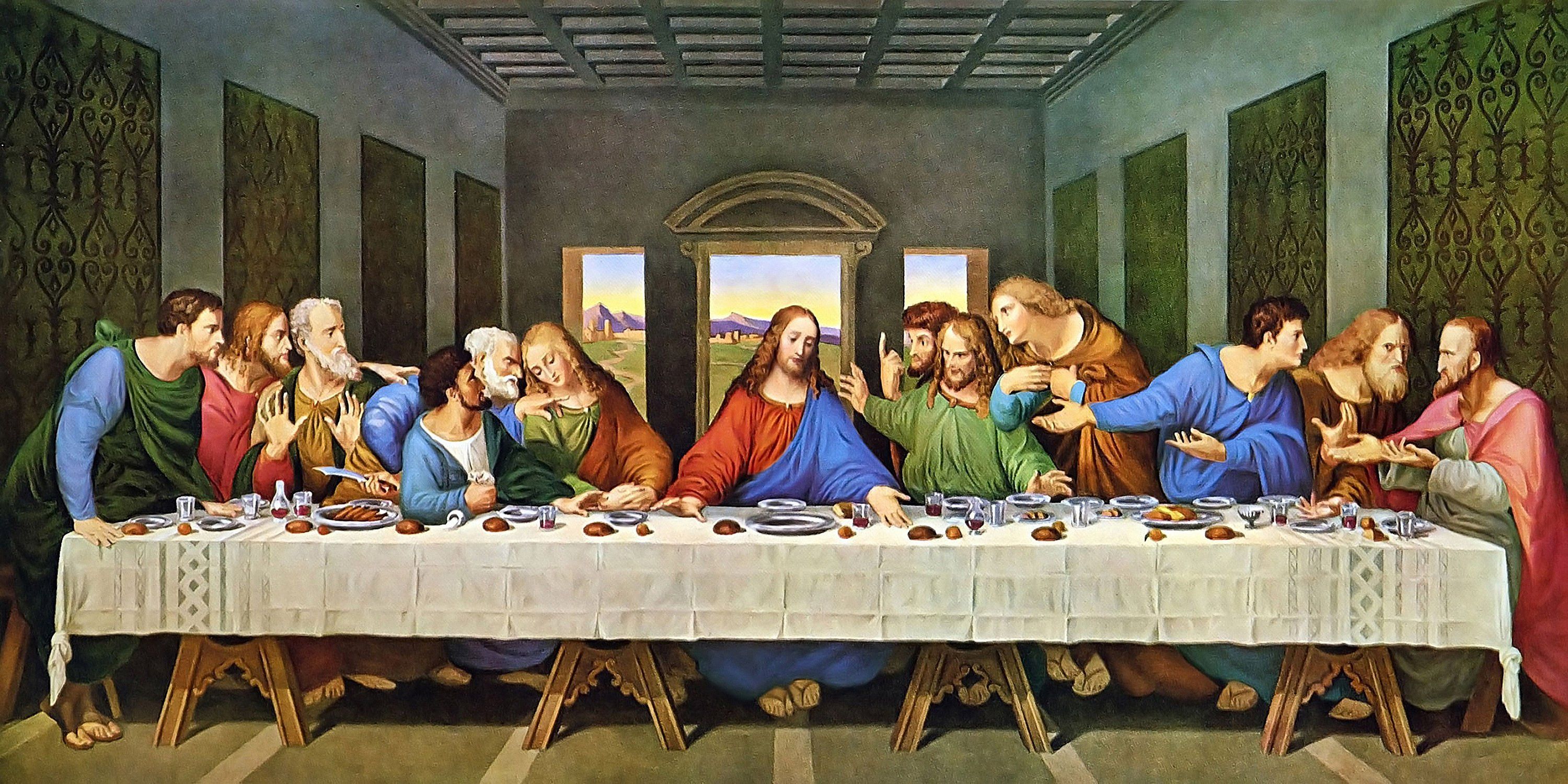 photo High Resolution Picture Of The Last Supper da vinci last supper