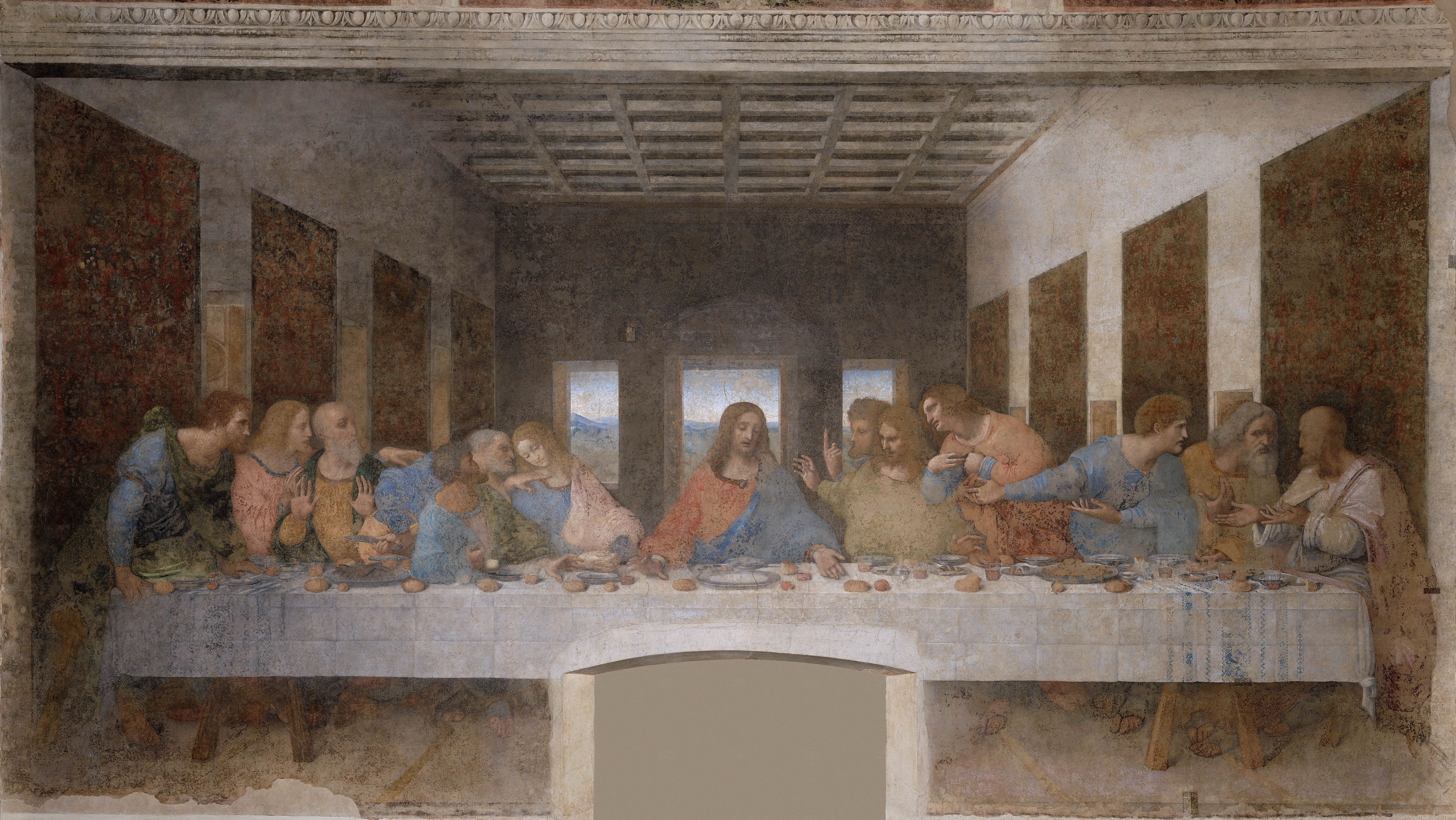 pics High Resolution Picture Of The Last Supper see the last supper in a new high
