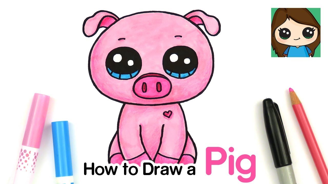 pics How To Make A Cartoon Pig how to create a pig picture pig