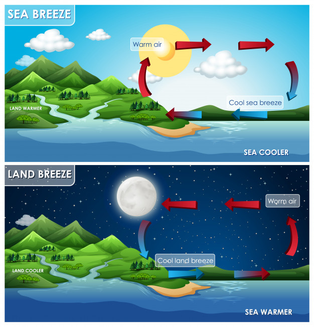 images Images Of Land Breeze And Sea Breeze how do sea breezes work dtn