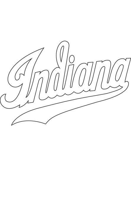 pics Indiana University Logo Stencil indiana university athletics