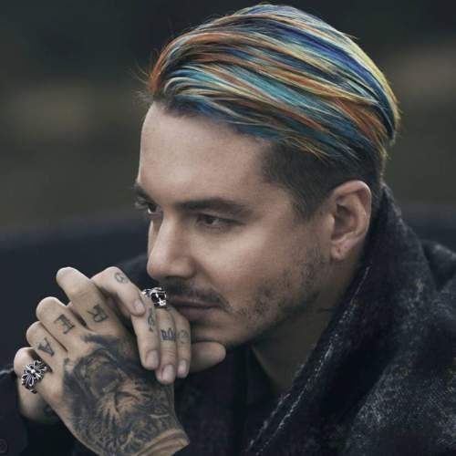photo J Balvin Hair dying my hair like j balvin