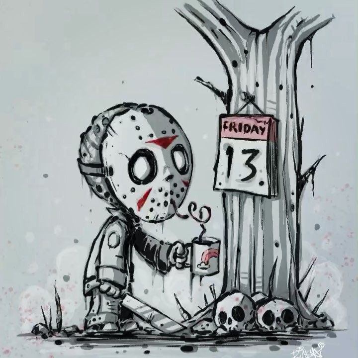pix Jason Friday 13Th Cartoon friday the 13th the game parody 1