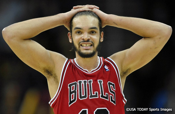 picture Joakim Noah Hair joakim noah has the manliest bun ever