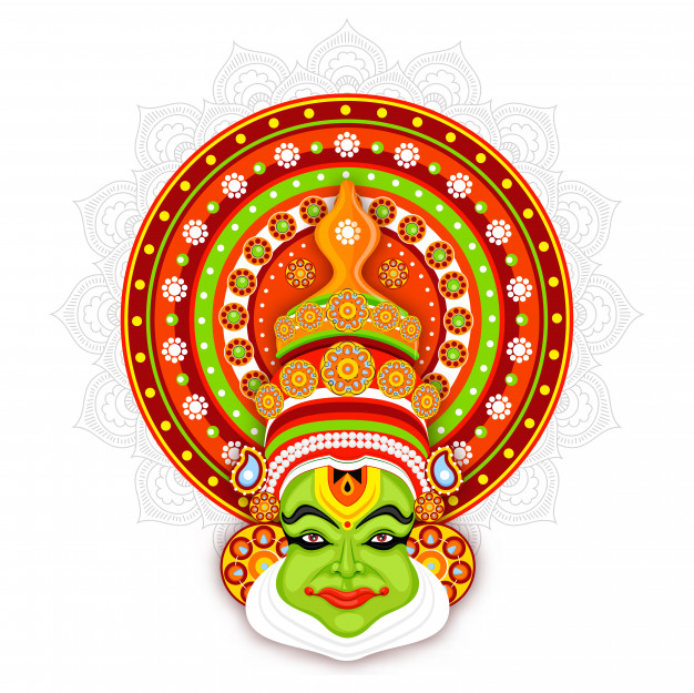 pix Kathakali Background Images https www shutterstock com image vector beautiful kathakali wallpaper design on retro 1100623922