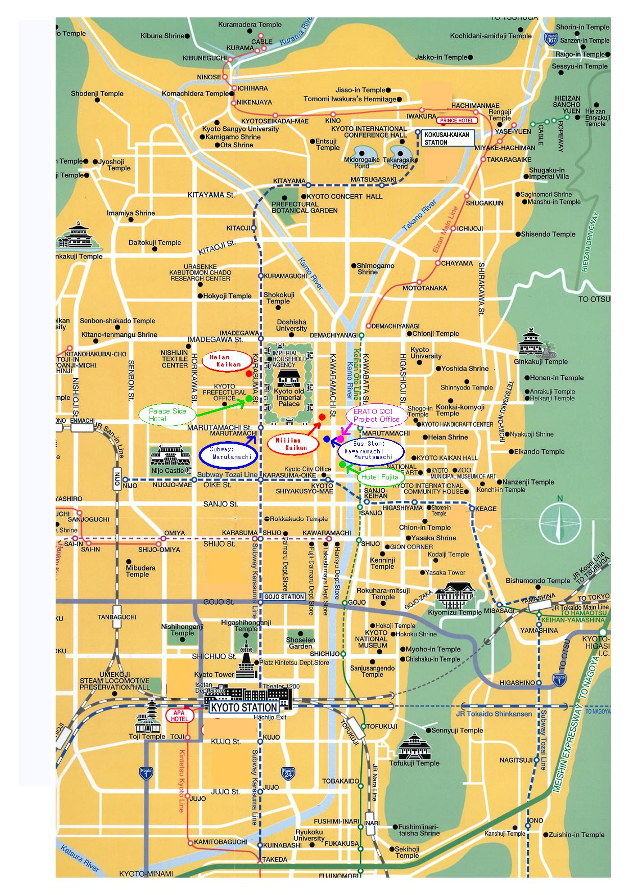 pic Kyoto Map Download jungle maps map of kyoto districts