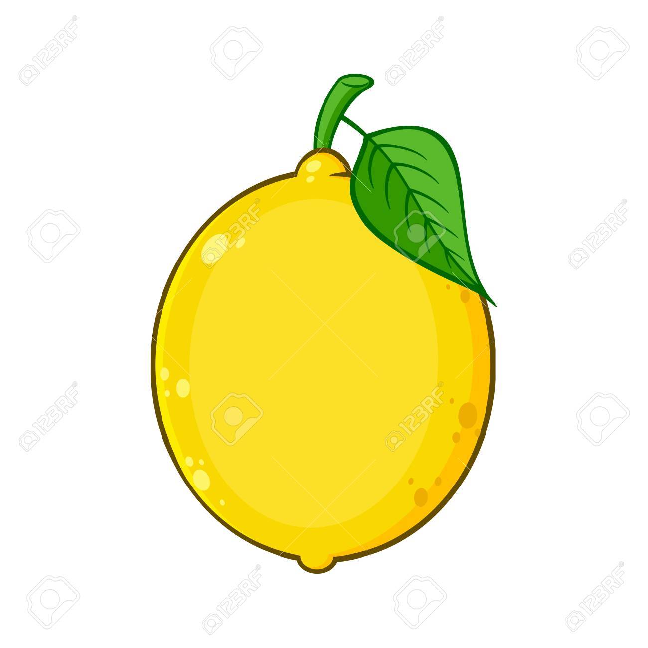 wallpapers Lemon Cartoon Drawing vectorstock