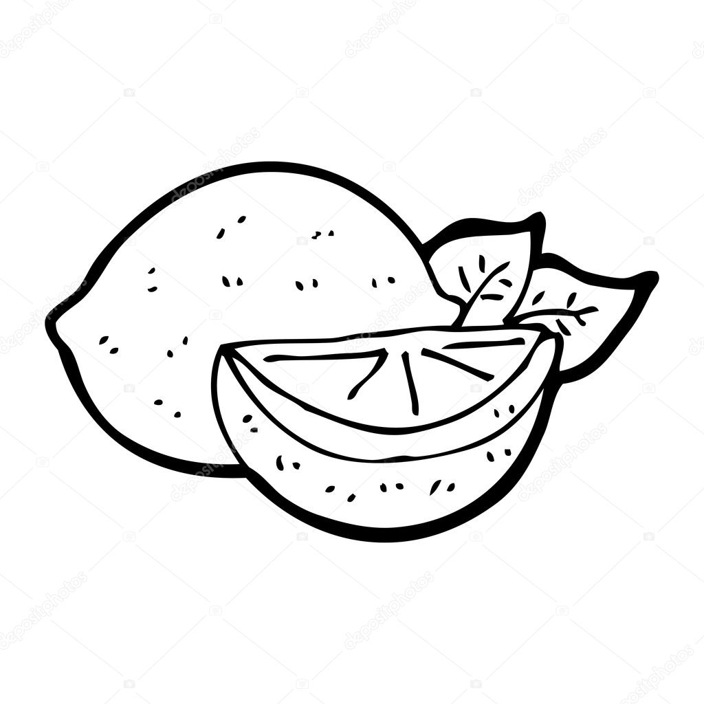 pic Lemon Cartoon Drawing lemon cartoon vector image by c lineartestpilot vector stock 20079529