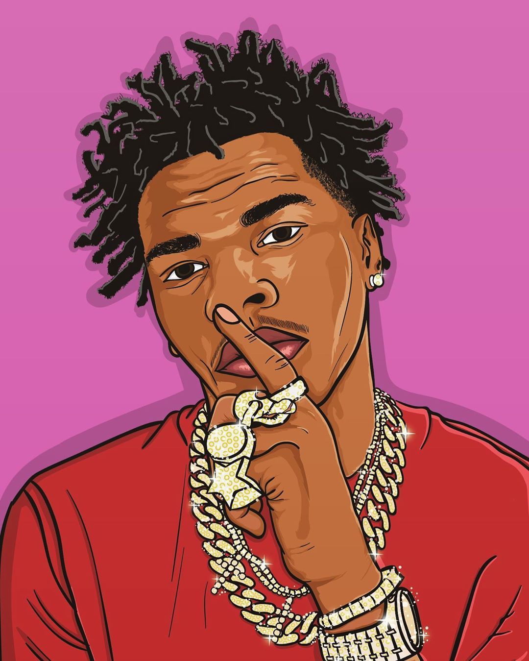 images Lil Baby Cartoon Art baby cartoon rapper art lil baby