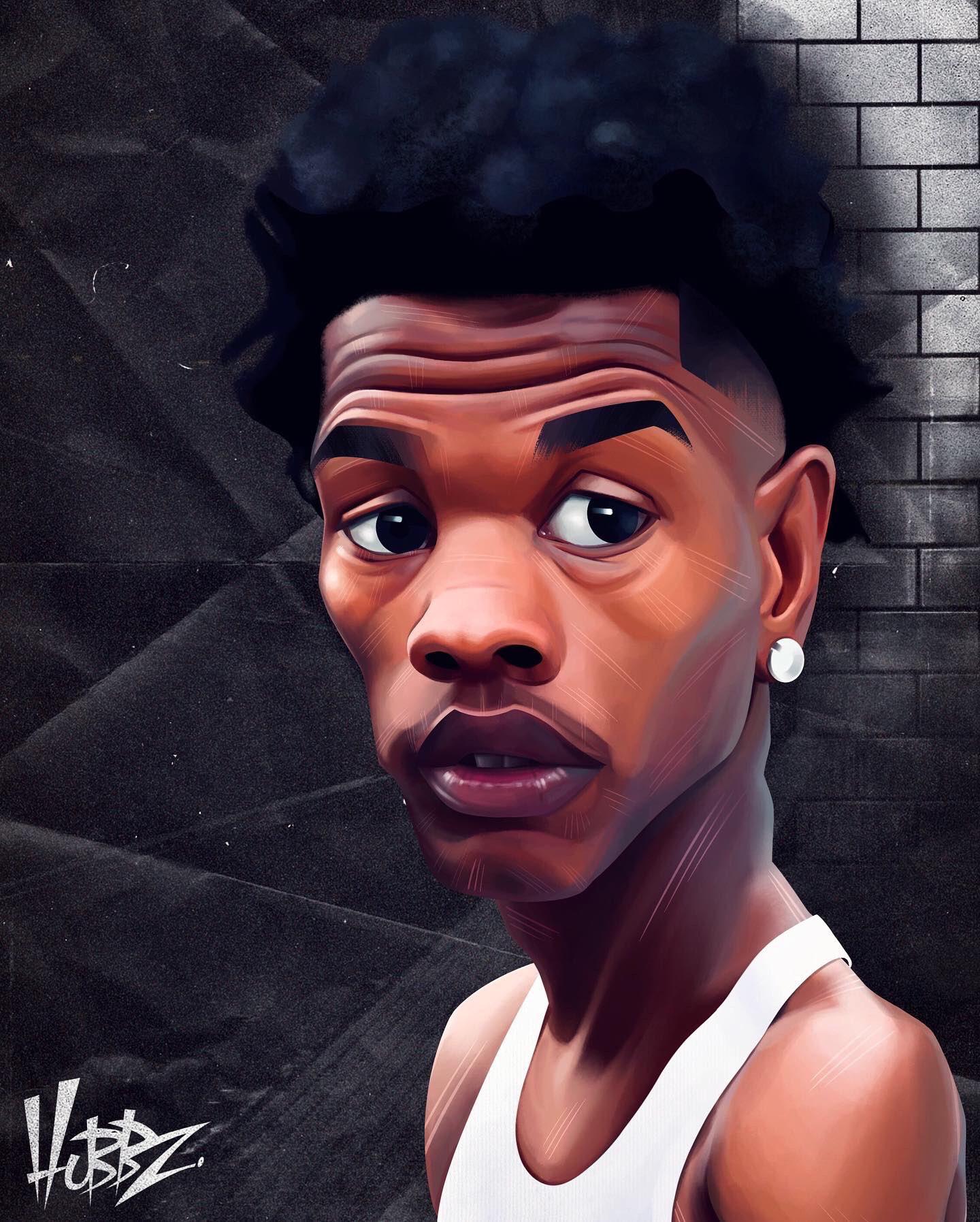 pix Lil Baby Cartoon Art lil baby speedart adobe illustrator