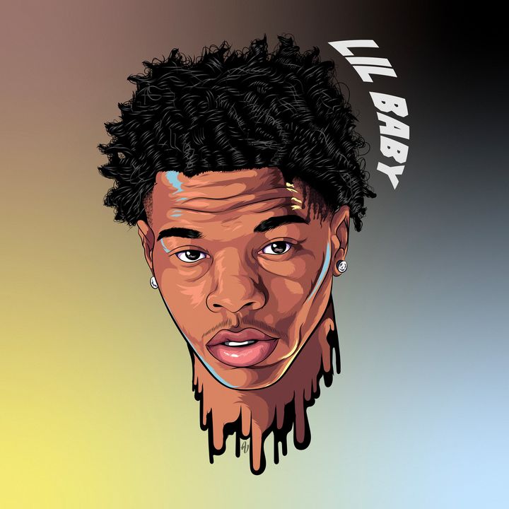 pix Lil Baby Cartoon Art redbubble