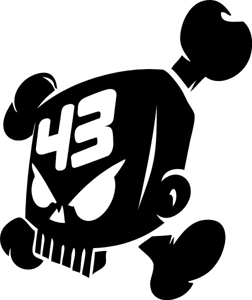 images Logo Ken Block Vector ken block 43 skull decal sticker 06