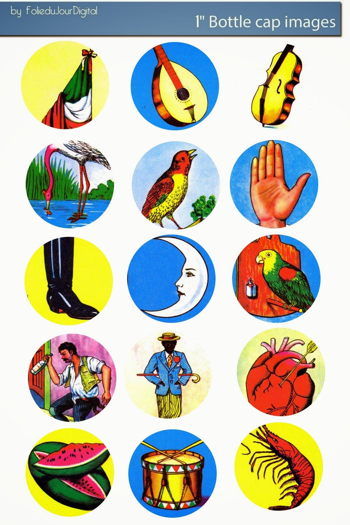 pix Loteria Clipart loteria svg bundle 1 27 pieces included