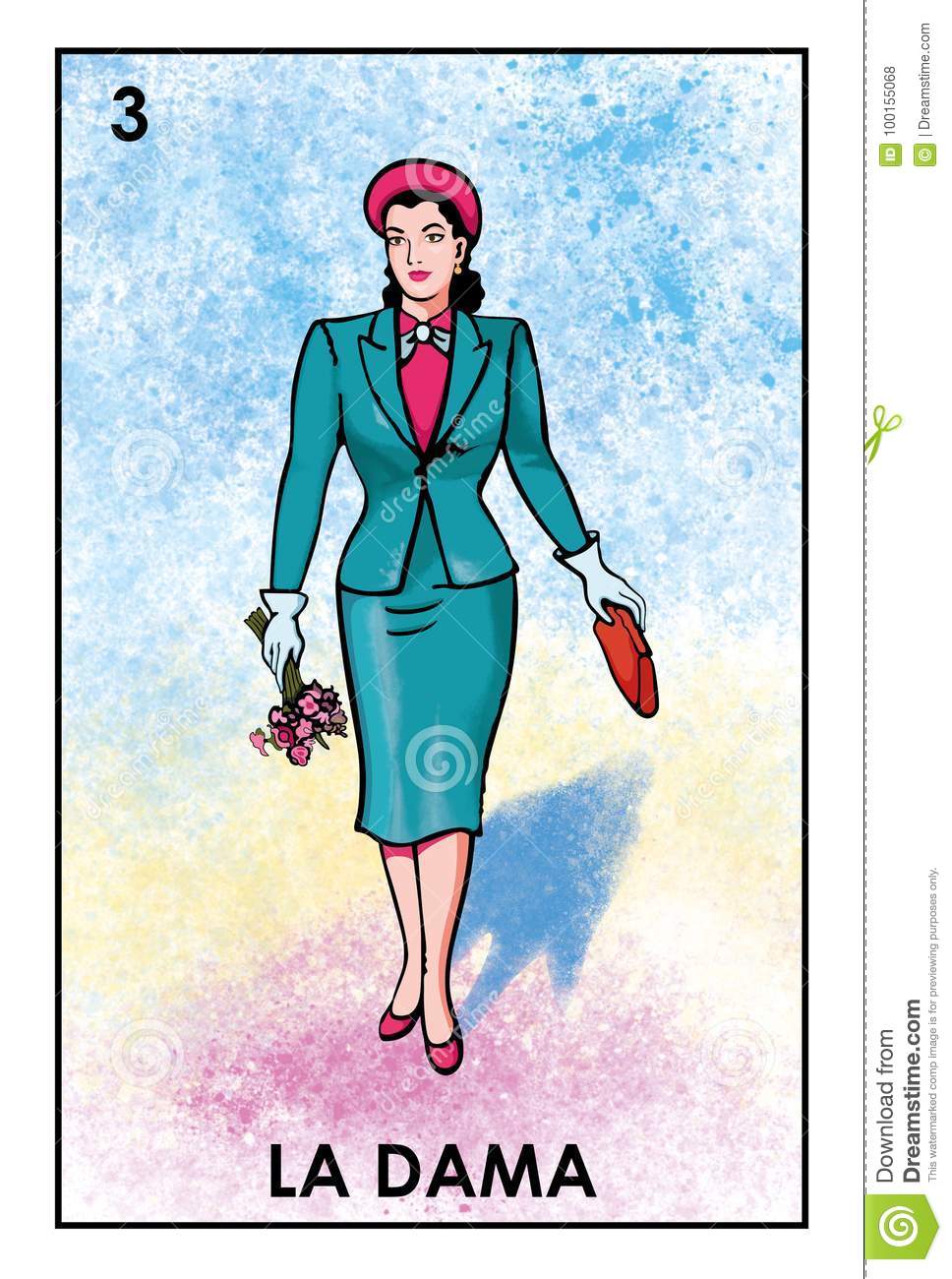 picture Loteria Clipart this collection of loteria cards features all the all the famous