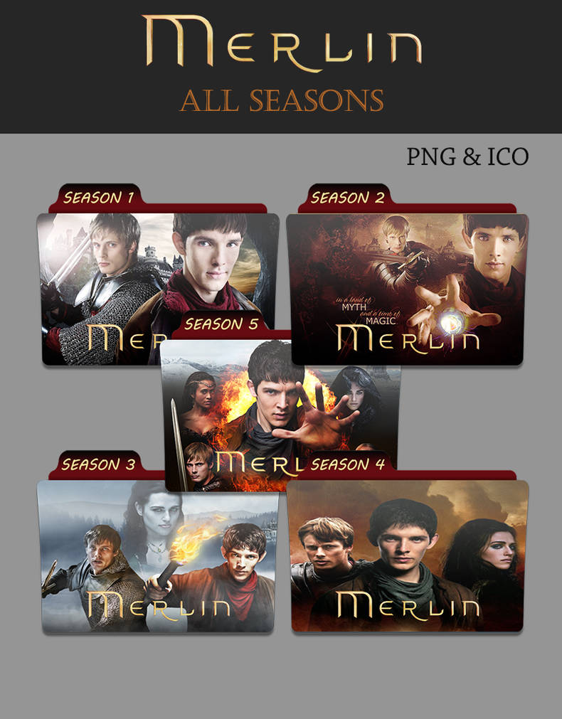 pix Merlin Folder Icon tv series folder icons complete