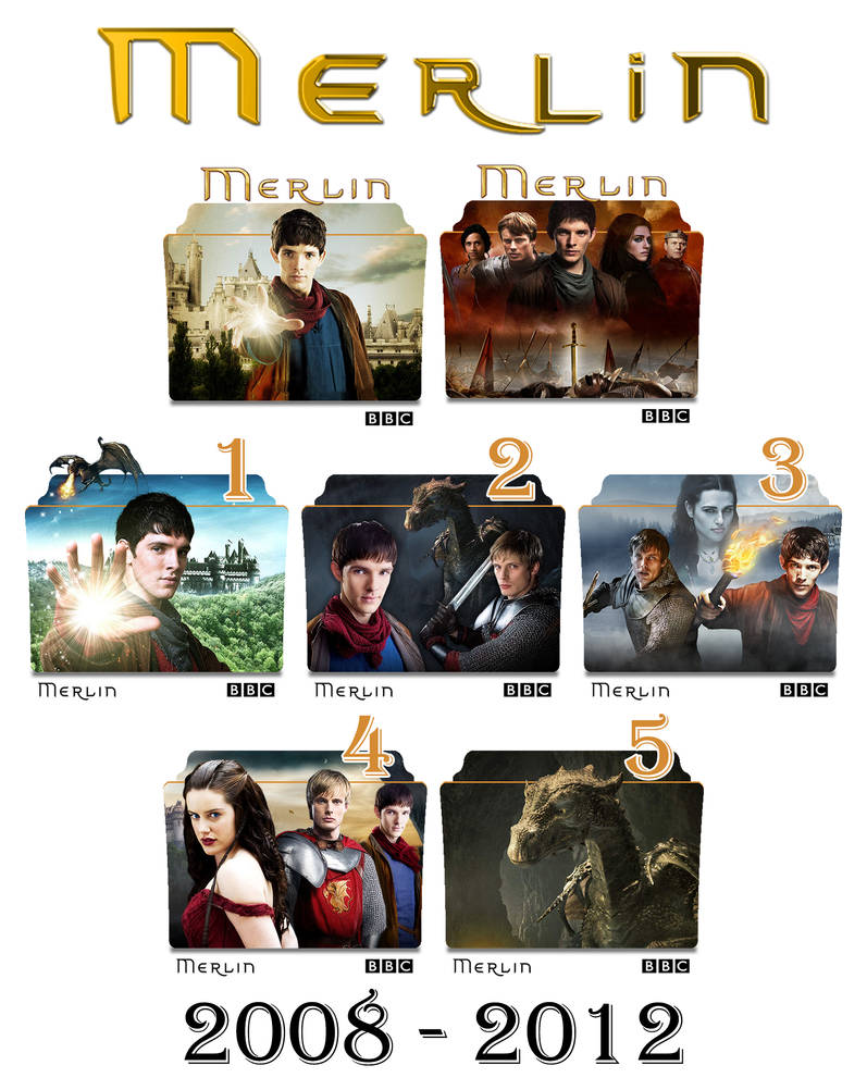 photo Merlin Folder Icon merlin tv series folder icon v6 by