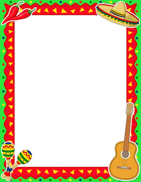 picture Mexican Fiesta Clip Art Borders wallpapersafari