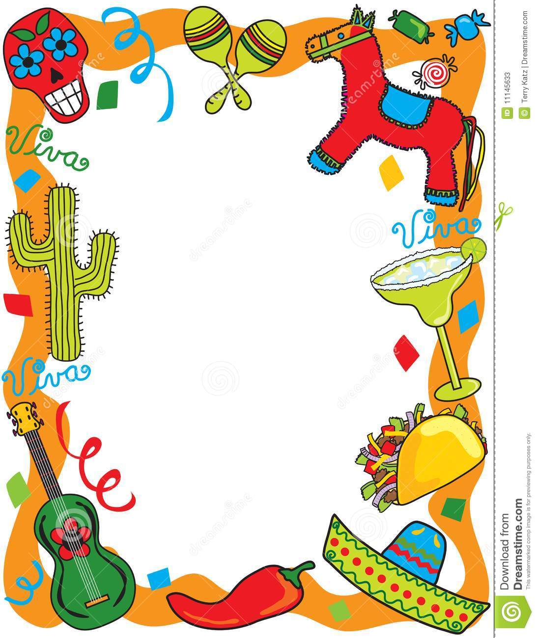 picture Mexican Fiesta Clip Art Borders clipart library