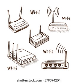 photo Modem Drawing 260 drawing of modem illustrations clip art