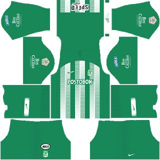 pic Nacional Dream League Soccer kits uniformes atletico nacional liga