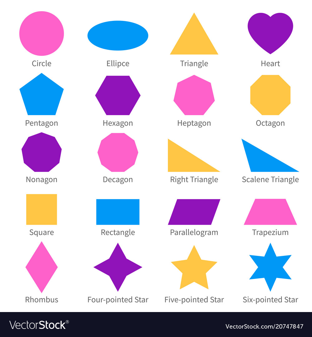 pic Nonagon Star vectorstock