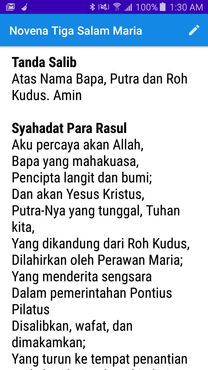 photo Novena Tiga Salam Maria Adalah kuasa doa novena tiga salam maria