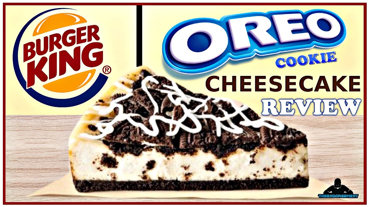 photo Oreo Cheesecake Burger King oreo and new york style cheesecakes