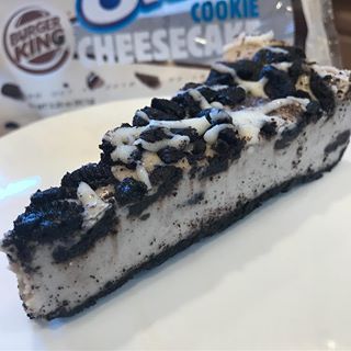 picture Oreo Cheesecake Burger King oreo cookie cheesecake