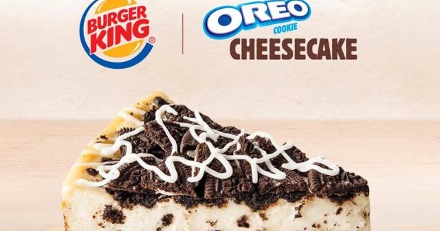 pics Oreo Cheesecake Burger King burger king oreo cookie cheesecake review theendorsement